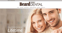 Desktop Screenshot of beardfamilydental.com